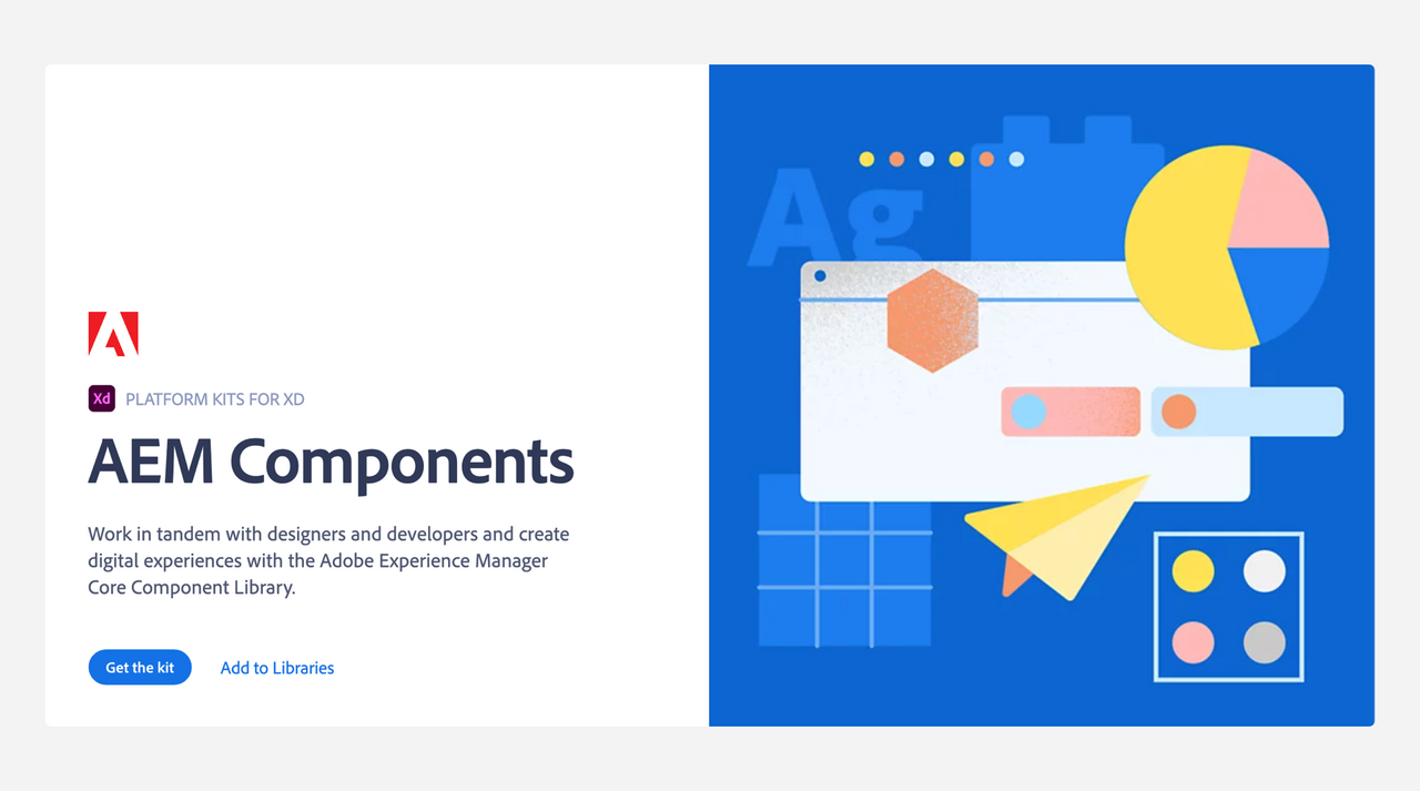 AEM Core Components kit for XD