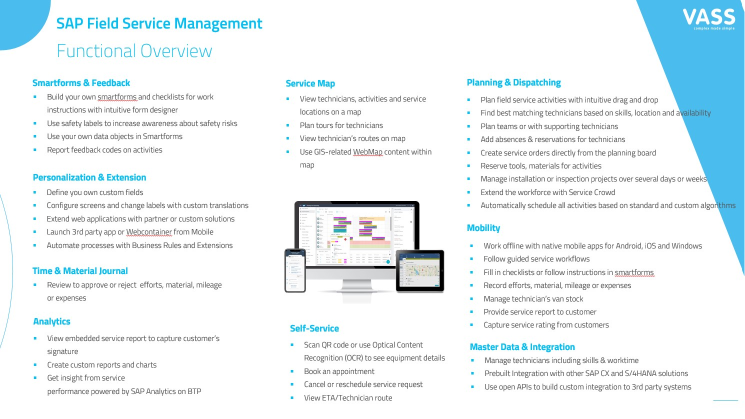 SAP Field Service Management Functional Overview